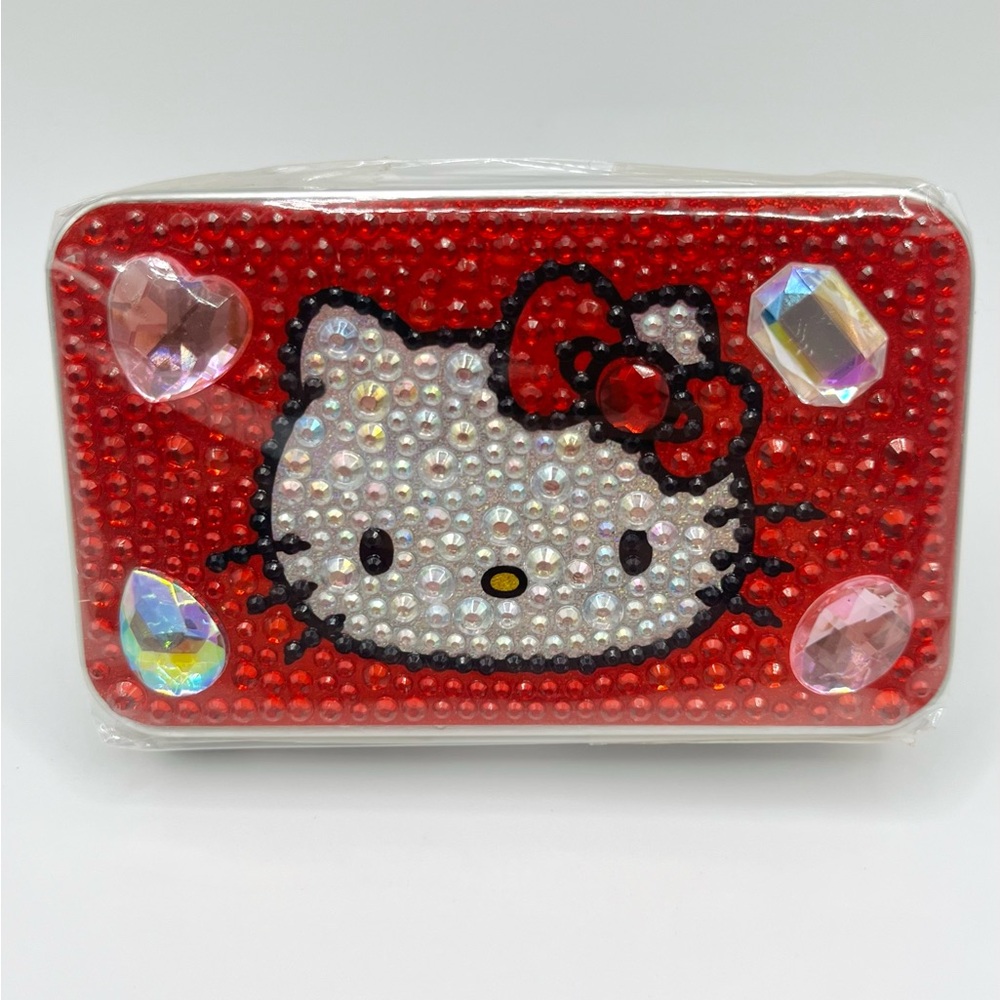 Hello Kitty Rhinestone Tin Csse - Picture 4 of 5